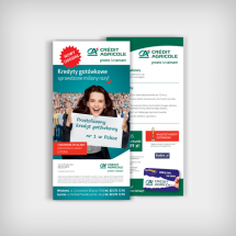 Ulotka Credit Agricole